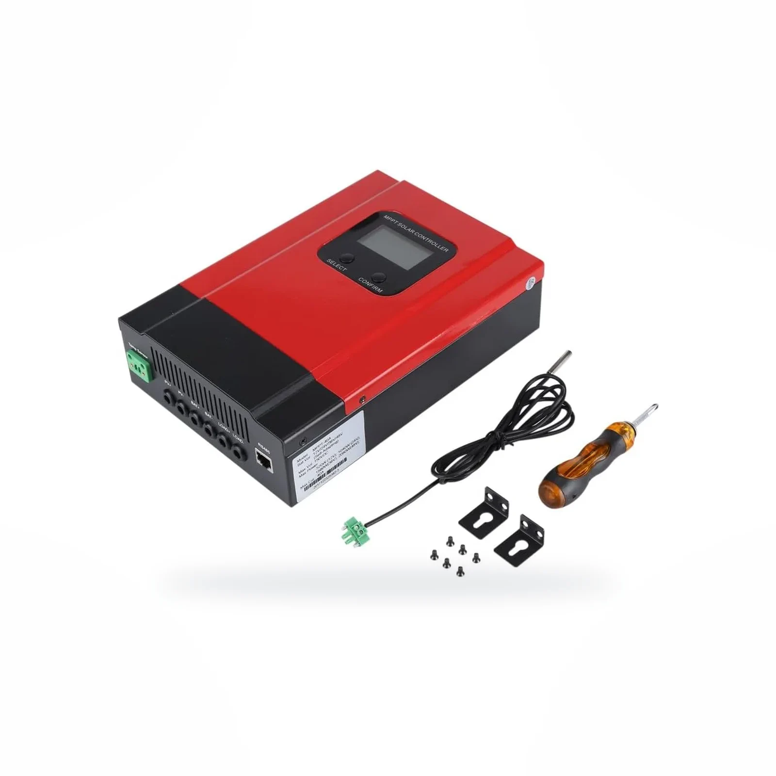 Allyce Controlador MPPT 20A 12V/24V/48V ROJO-100VOC – Reiki Energía Solar