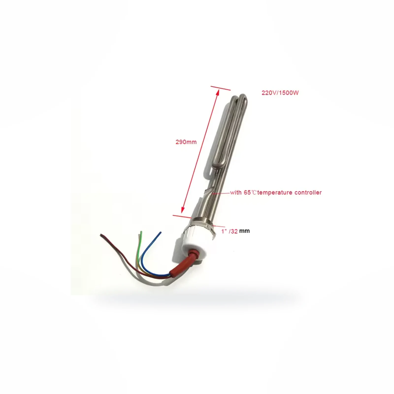 Allyce Resistencia De 1500W 110 Vdc Para Calentador 15 Amp -allyce- Sin Garantia – Reiki Energía Solar