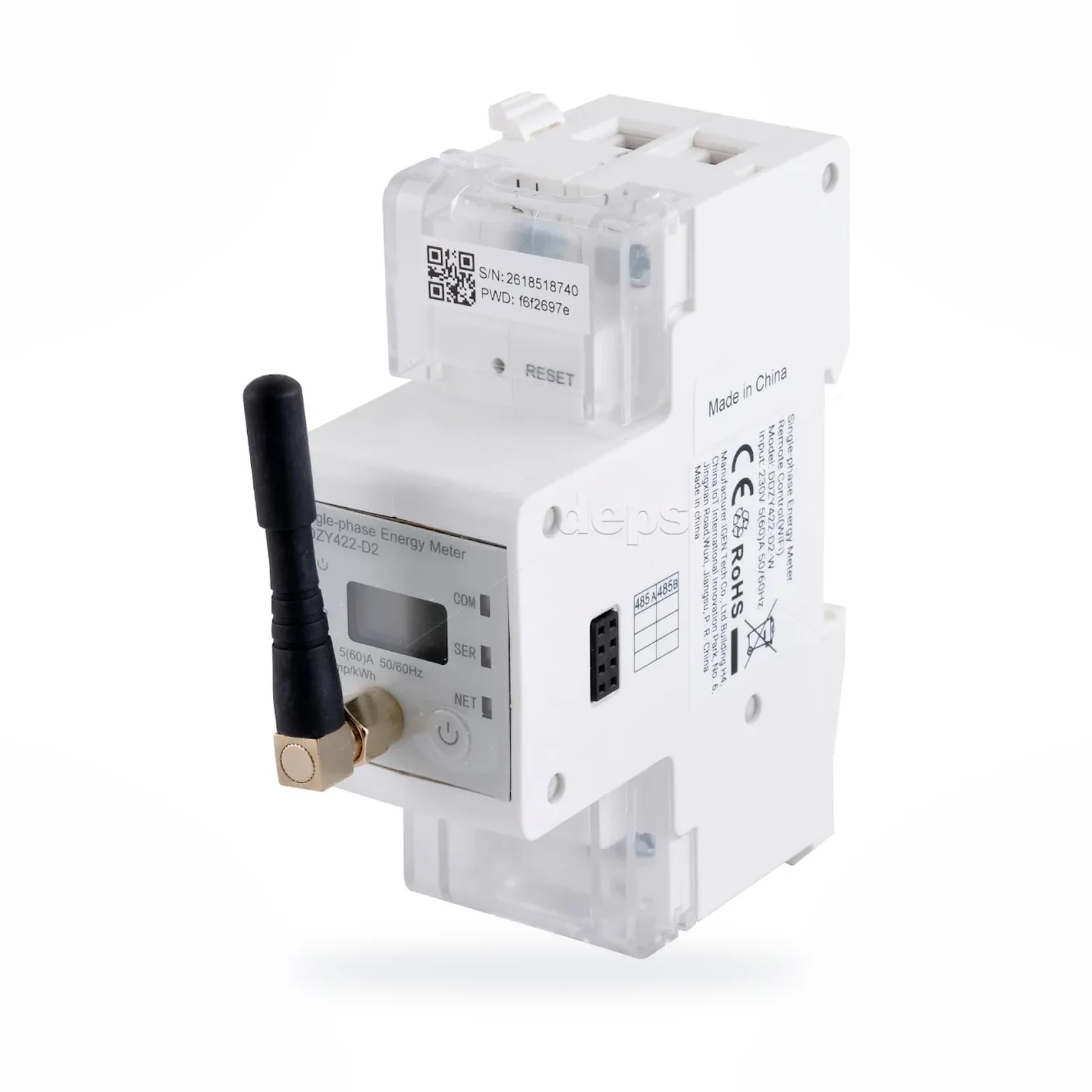 Deye Medidor Smart Meter -microinversor- DDZY422 D2 - WIFI – Reiki Energía Solar