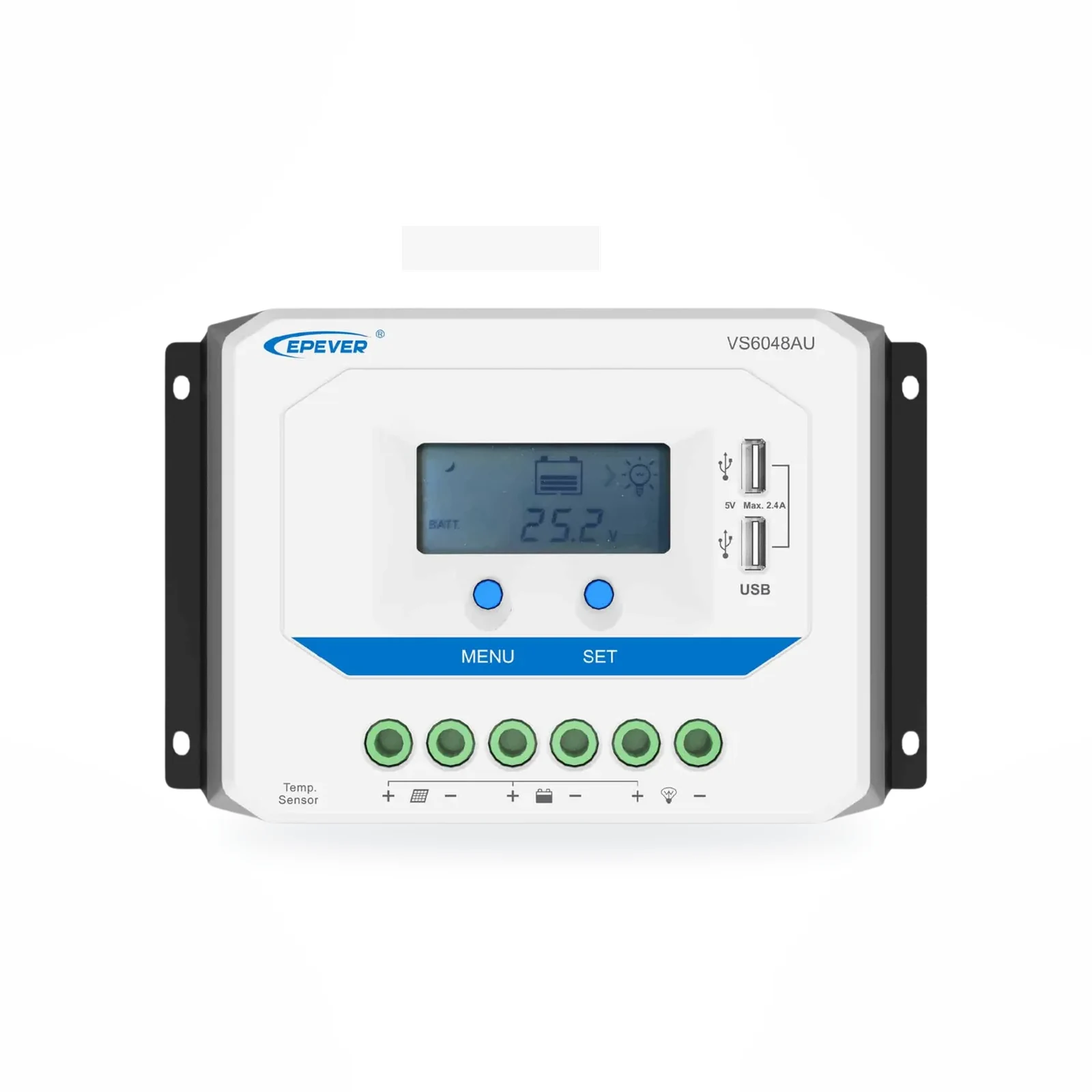 Epever Controlador PWM VS3024AU 12/24V -30A-50VOC – Reiki Energía Solar