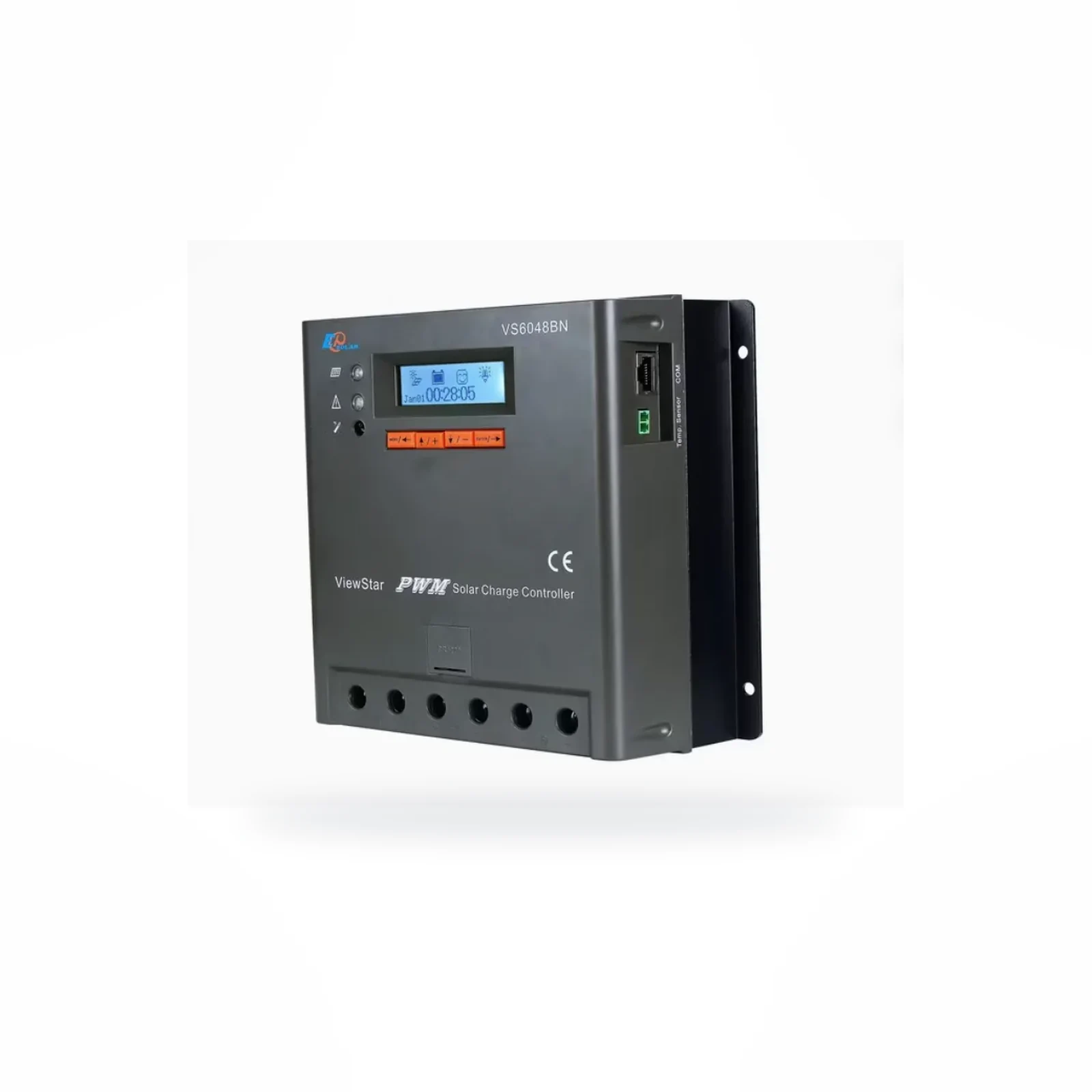 Epever Controlador PWM VS6048BN 12/24/36/48V -60A-100VOC – Reiki Energía Solar