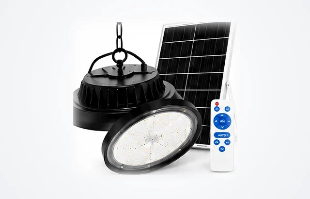 Lámpara Solar Colgante Hardy Sirius – 20 W reales · 3.600 lm – Reiki Energía Solar